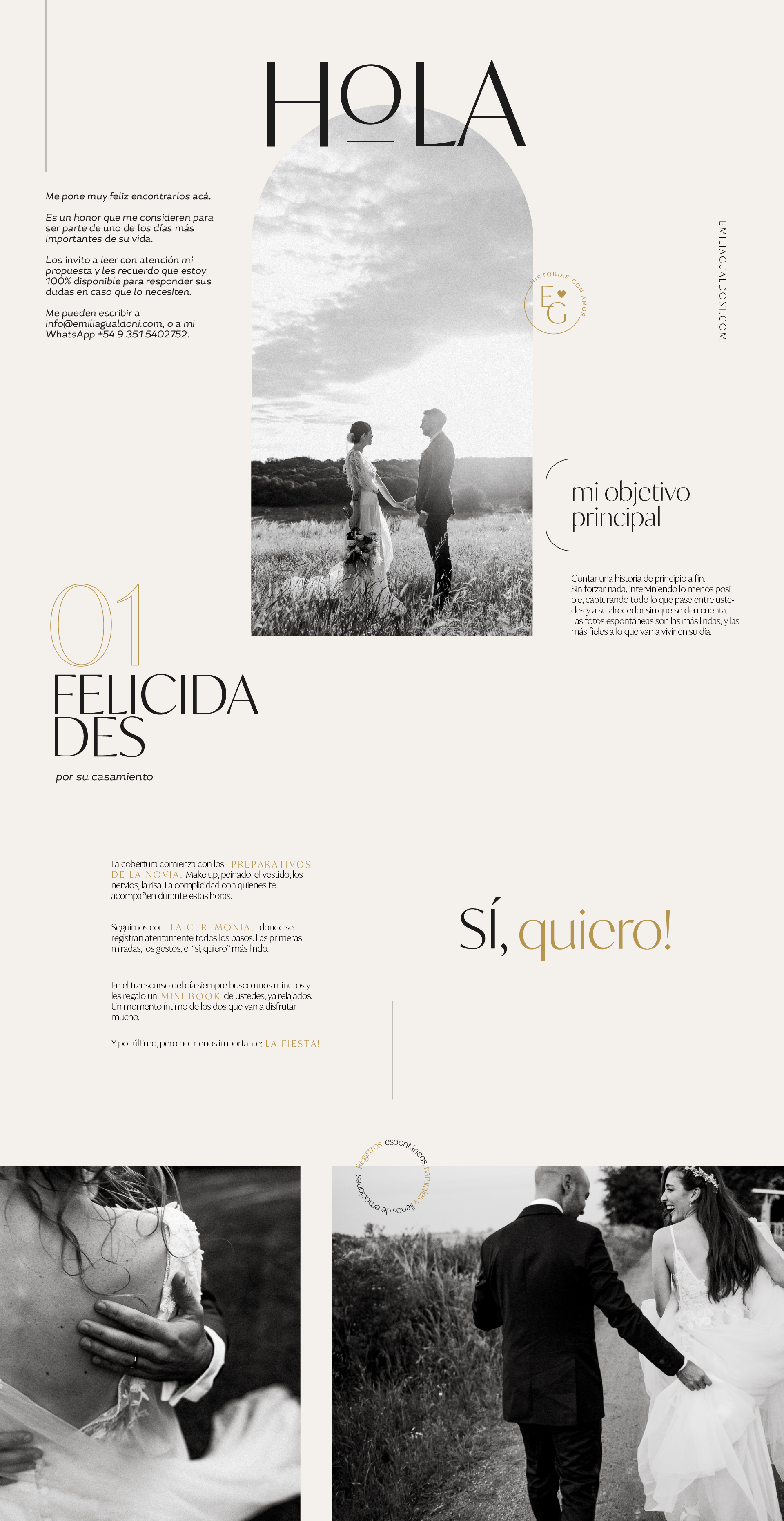 propuesta cobertura fotografia casamiento emilia gualdoni fotografia
